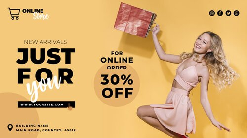 Promo storefront example